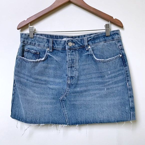 3/$60 Zara Denim Mini Skirt - Picture 1 of 6